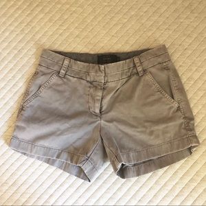 DONATED - J. Crew gray 4” chino shorts Size 0